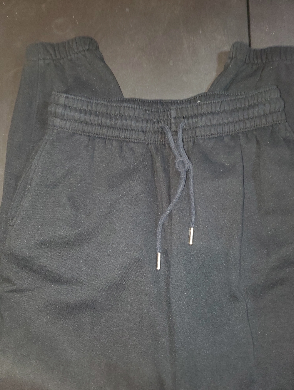 H&M Womens Small Black Elastic Waist Joggers